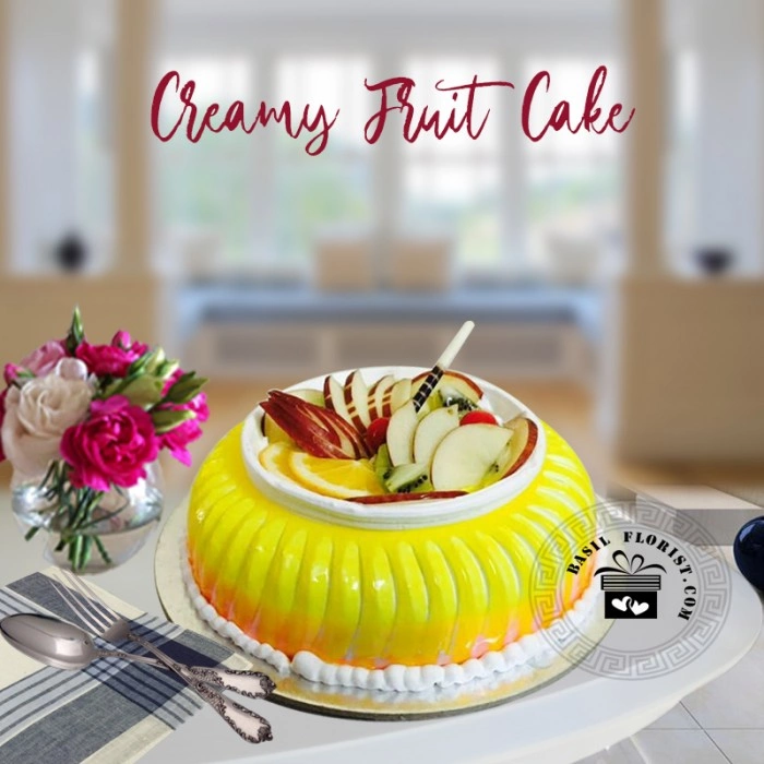 Creamy Fruit Cake